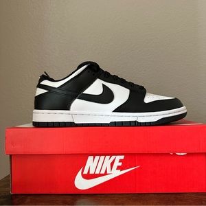 NIKE DUNK LOW RETRO PANDA BLACK/WHITE
